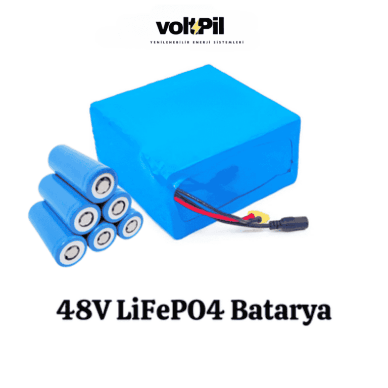 48 Volt LiFePO4 Batarya Lityum Akü