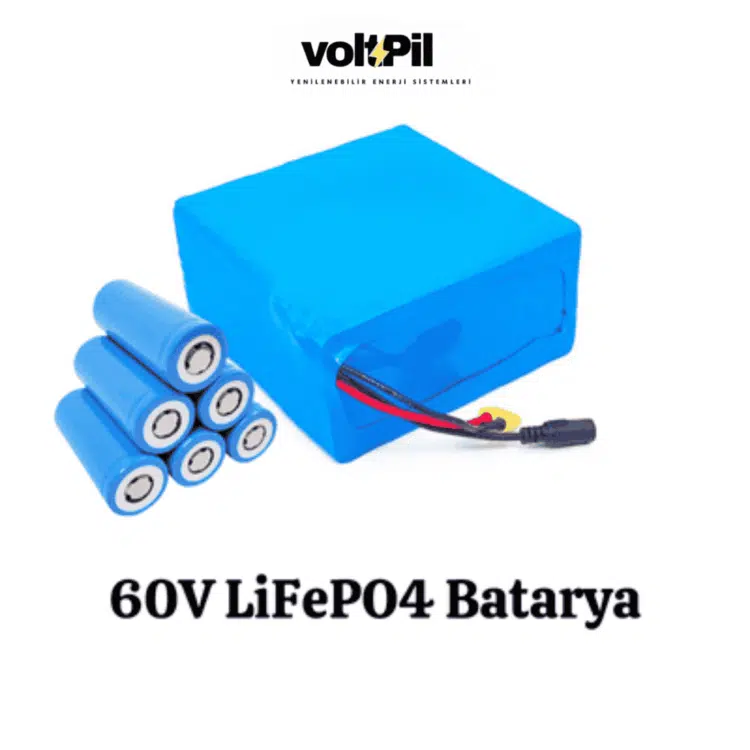 60 Volt 102 Ah LiFePO4 Batarya - Görsel 1