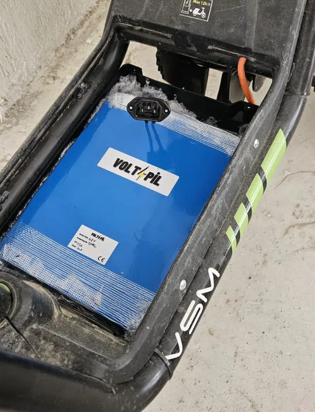 Volta VSM 48 Volt 18 Ah LiFePO4 Batarya - Görsel 3