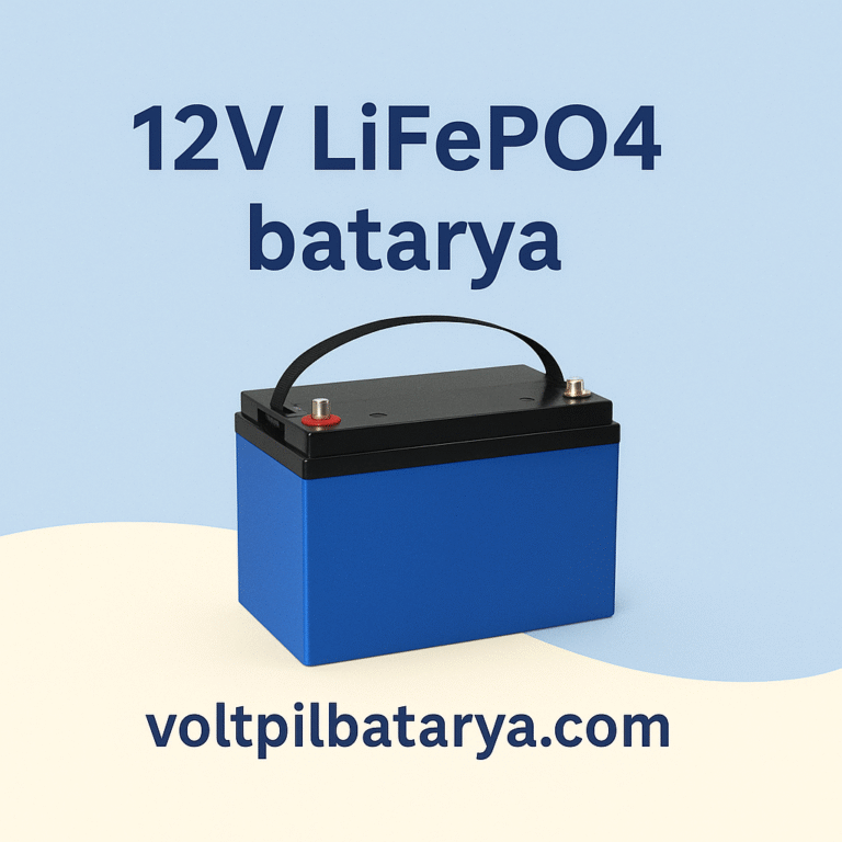 VoltPil 12V 100Ah LiFePO4 Akü