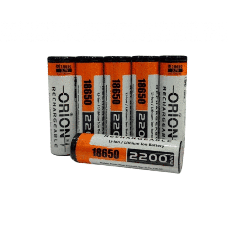 18650 Orion 2200 mAh 3.7v 5C Lityum İyon Pil - Görsel 2