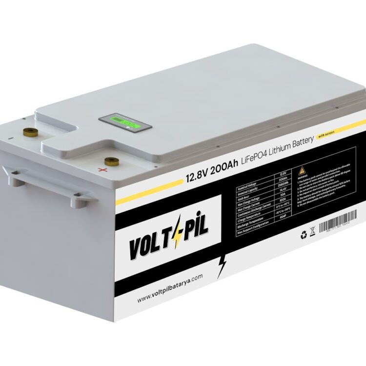 Voltpil 12.8v 200ah LiFePO4 Akü